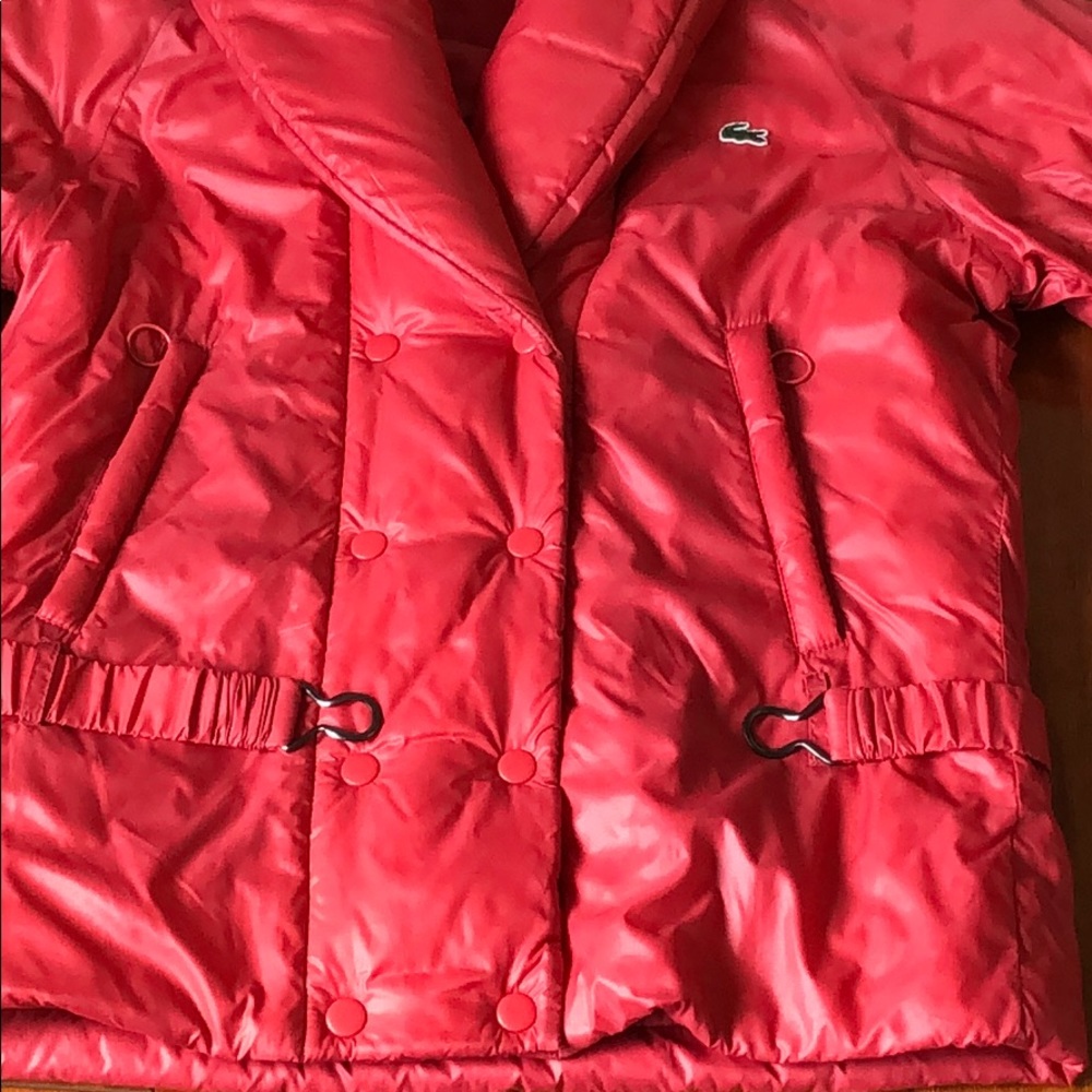 Lacoste puffer jacket/ size 36 - Picture 10 of 14